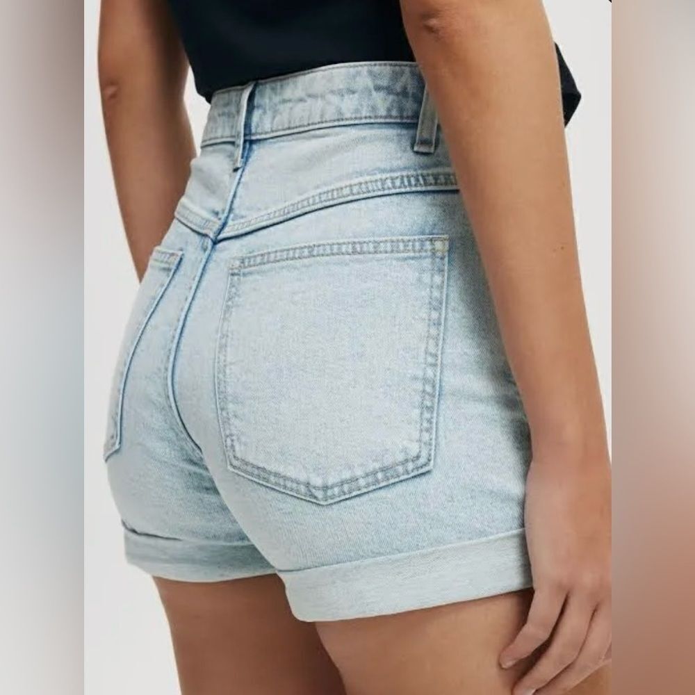 Cotton On High Rise Denim Shorts - Picture 3 of 5